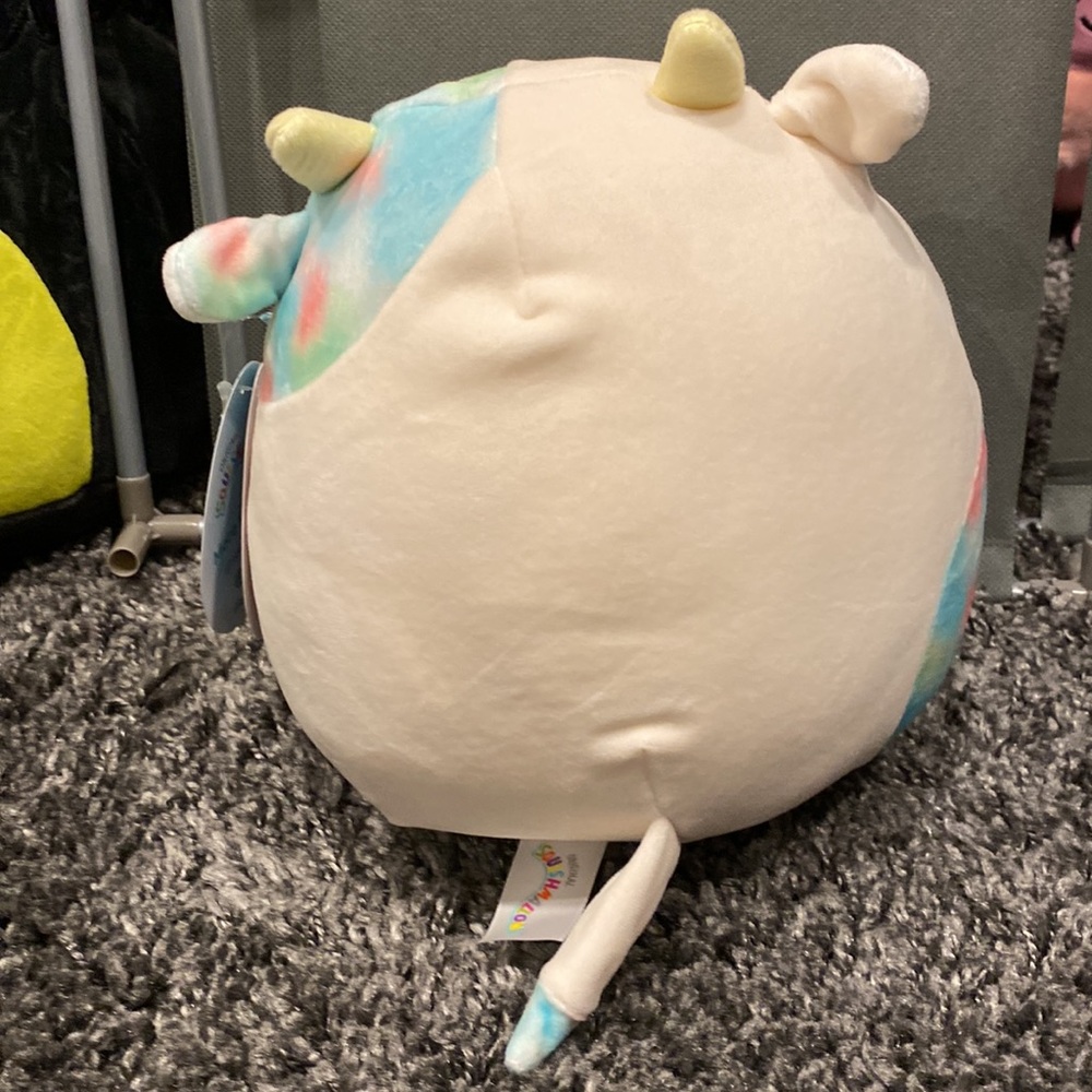 Squishmallow Candess the Cow 8” NWT HTF - Picture 2 of 3